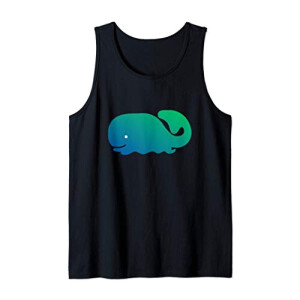 Débardeur Baleine noir homme/femme