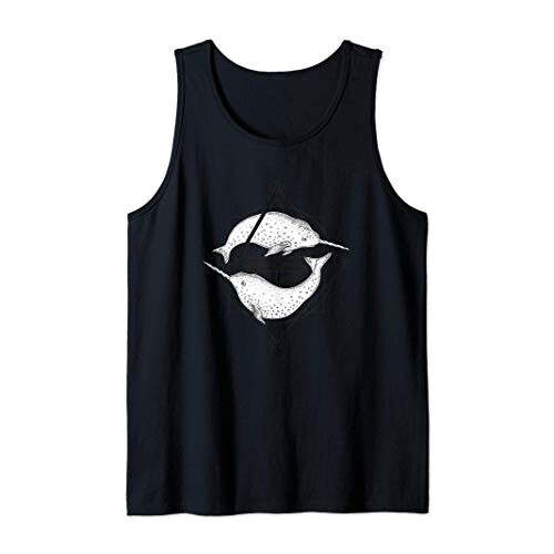 Débardeur Baleine noir homme/femme
