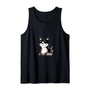 Débardeur Chat noir homme/femme