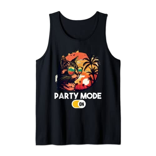 Débardeur Chat noir homme/femme