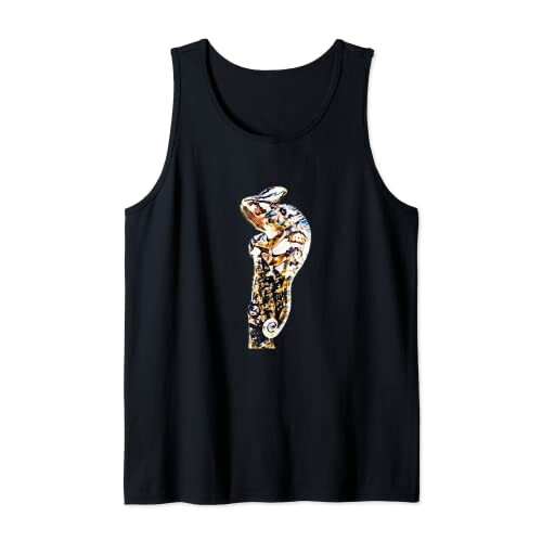 Débardeur Caméléon noir homme/femme