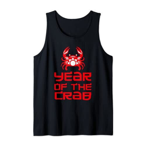 Débardeur Crabe noir homme/femme