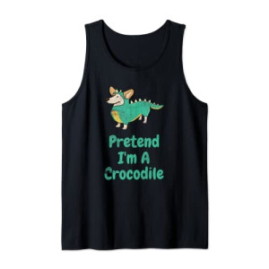 Débardeur Crocodile noir homme/femme