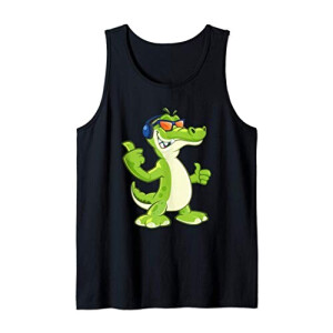Débardeur Crocodile noir homme/femme