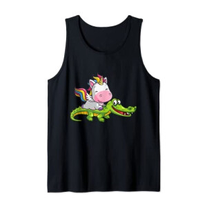 Débardeur Crocodile noir homme/femme