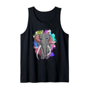 Débardeur Éléphant noir homme/femme