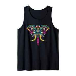 Débardeur Éléphant noir homme/femme