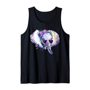 Débardeur Éléphant noir homme/femme