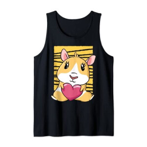 Débardeur Hamster noir homme/femme