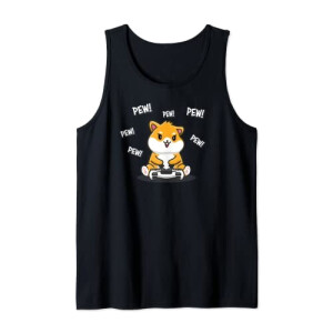 Débardeur Hamster noir homme/femme