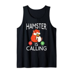 Débardeur Hamster noir homme/femme