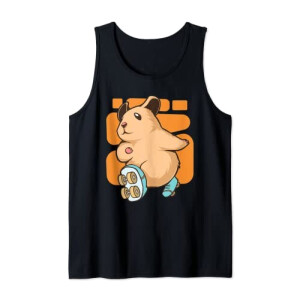Débardeur Hamster noir homme/femme