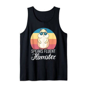 Débardeur Hamster noir homme/femme
