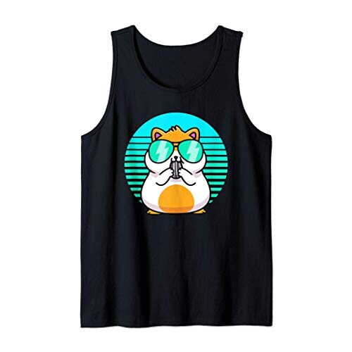 Débardeur Hamster noir homme/femme
