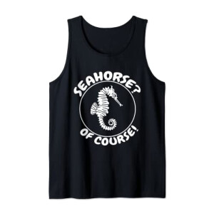 Débardeur Hippocampe noir homme/femme