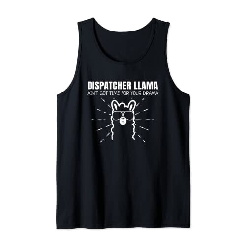 Débardeur Lama noir homme/femme