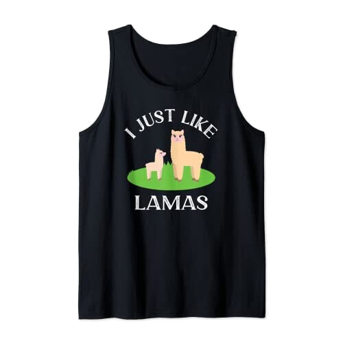 Débardeur Lama noir homme/femme