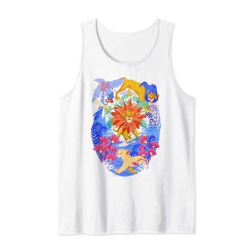 Débardeur Lion blanc homme/femme