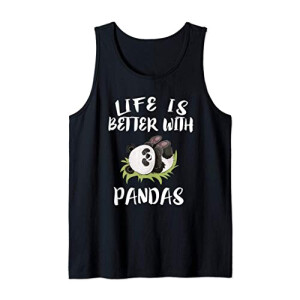 Débardeur Panda rouge homme/femme