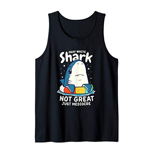 Débardeur Requin noir homme/femme