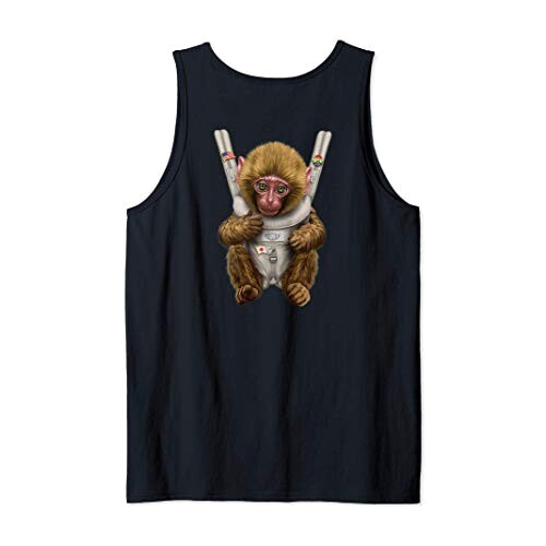 Débardeur Singe noir bébé