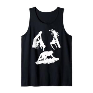 Débardeur Singe noir homme/femme
