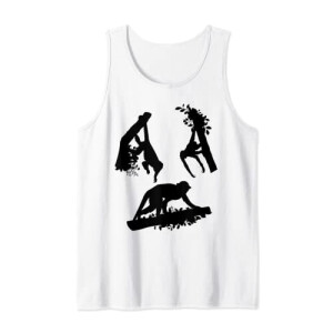 Débardeur Singe blanc homme/femme