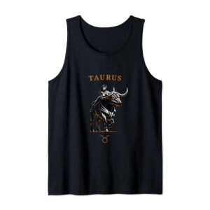Débardeur Taureau noir homme/femme