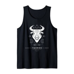Débardeur Taureau noir homme/femme