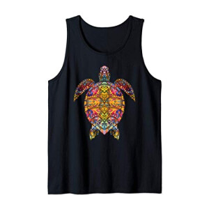 Débardeur Tortue noir homme/femme
