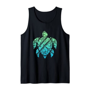 Débardeur Tortue noir homme/femme