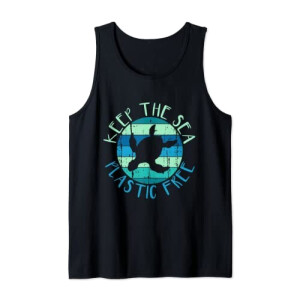Débardeur Tortue noir homme/femme