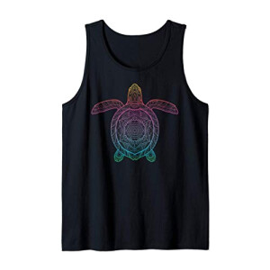Débardeur Tortue noir homme/femme