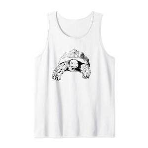 Débardeur Tortue blanc homme/femme