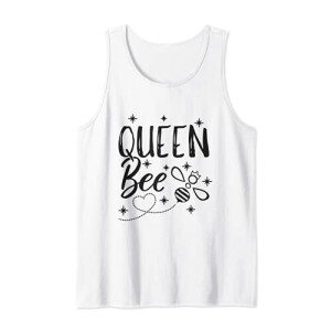 Débardeur Abeille blanc homme/femme