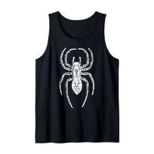 Débardeur Araignée noir homme/femme