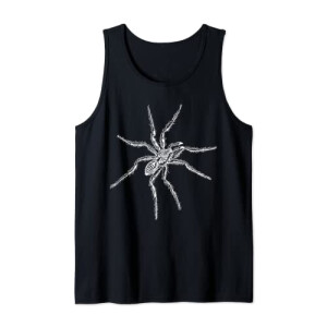 Débardeur Araignée noir homme/femme