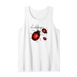 Débardeur Coccinelle blanc homme/femme