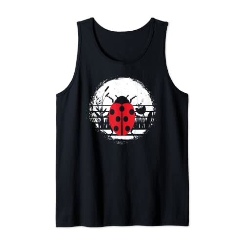 Débardeur Coccinelle noir homme/femme