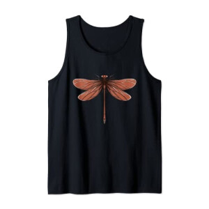 Débardeur Libellule noir homme/femme