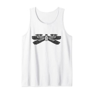 Débardeur Scarabée blanc homme/femme