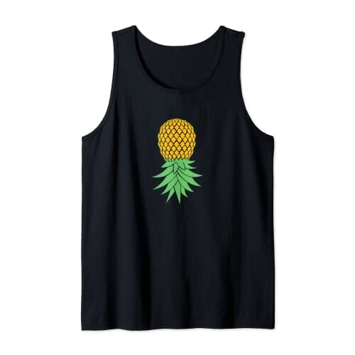 Débardeur Ananas noir homme/femme
