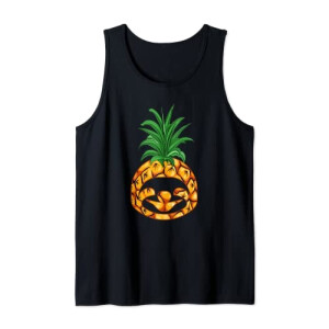 Débardeur Ananas noir homme/femme