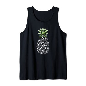 Débardeur Ananas noir homme/femme