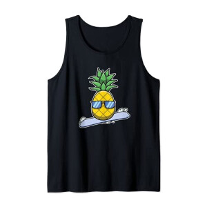 Débardeur Ananas noir homme/femme