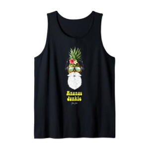 Débardeur Ananas noir homme/femme