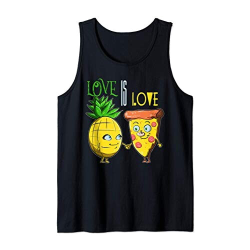 Débardeur Ananas noir homme/femme