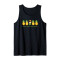 Débardeur Ananas noir homme/femme - miniature