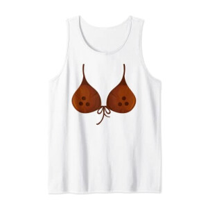 Débardeur Noix de coco blanc homme/femme