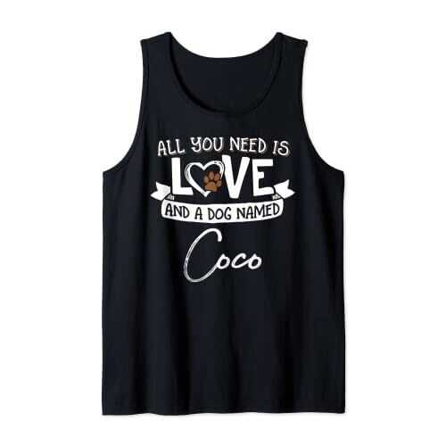 Débardeur Noix de coco noir homme/femme